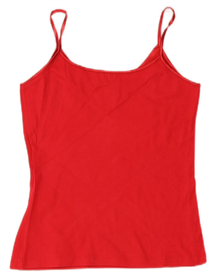 Lotto Cami Top Mujer UK 40 XL Algodón Rojo