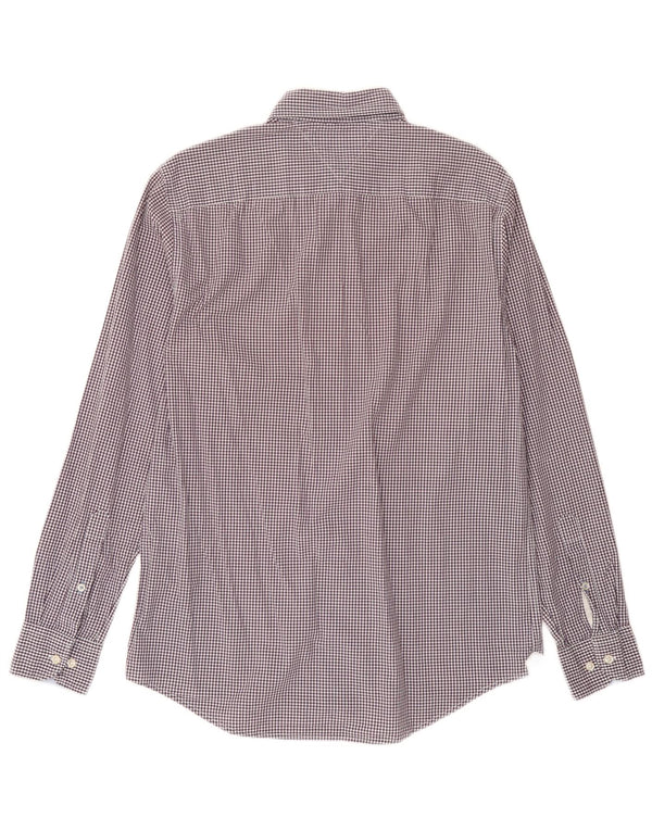 Tommy Hilfiger Camisa New York Fit de algodón a cuadros en color morado medio para hombre