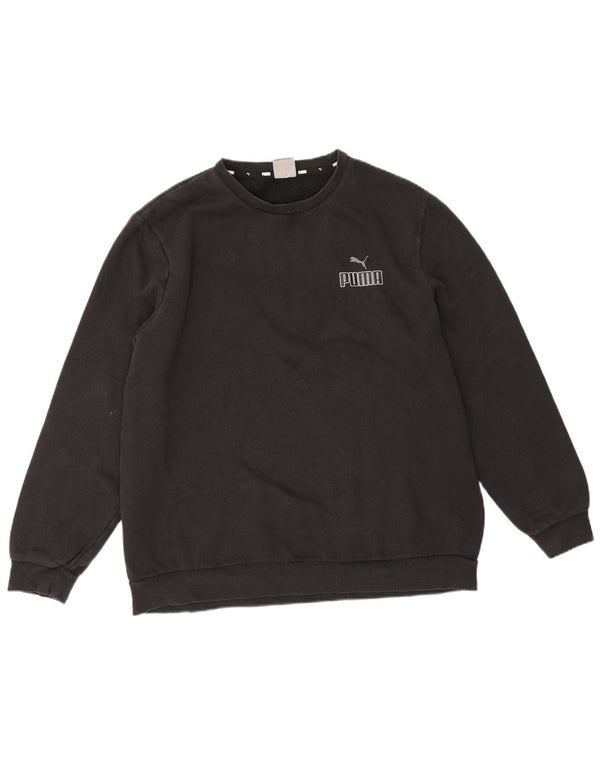 Sudadera Puma Hombre Jumper XL Algodón Negro