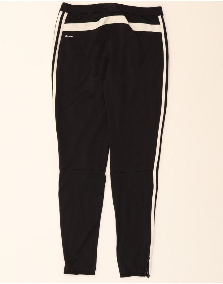 ADIDAS Womens Climacool Tracksuit Trousers UK 8/10 Small  Black Vintage Adidas and Second-Hand Adidas from Messina Hembry 