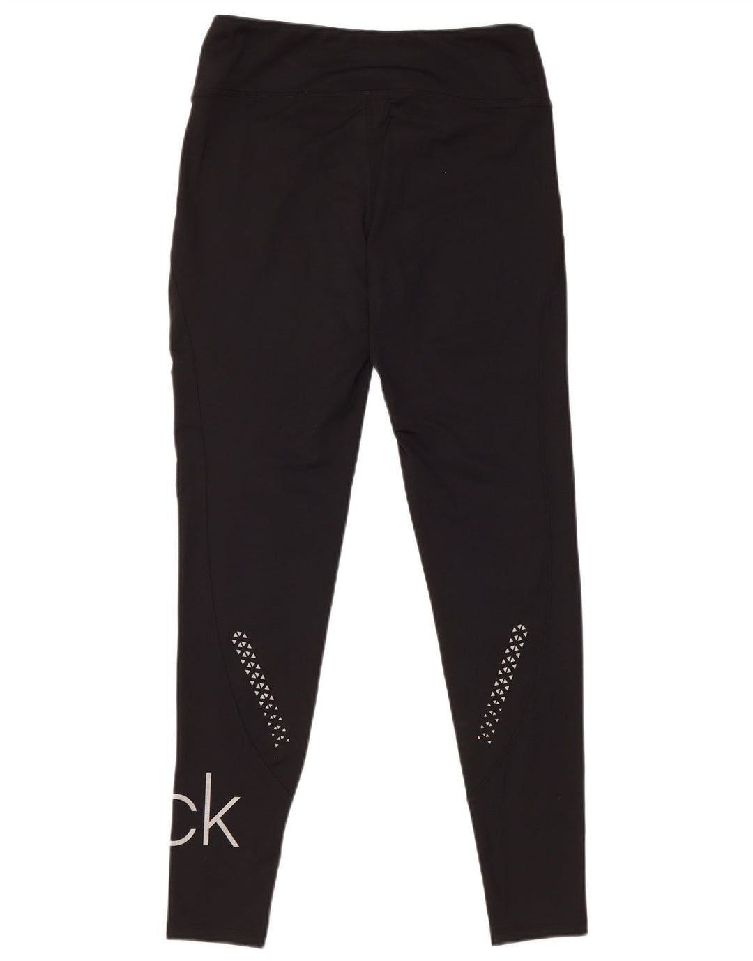 Calvin Klein Leggings con gráfico de golf para mujer UK 10 Small Poliéster negro