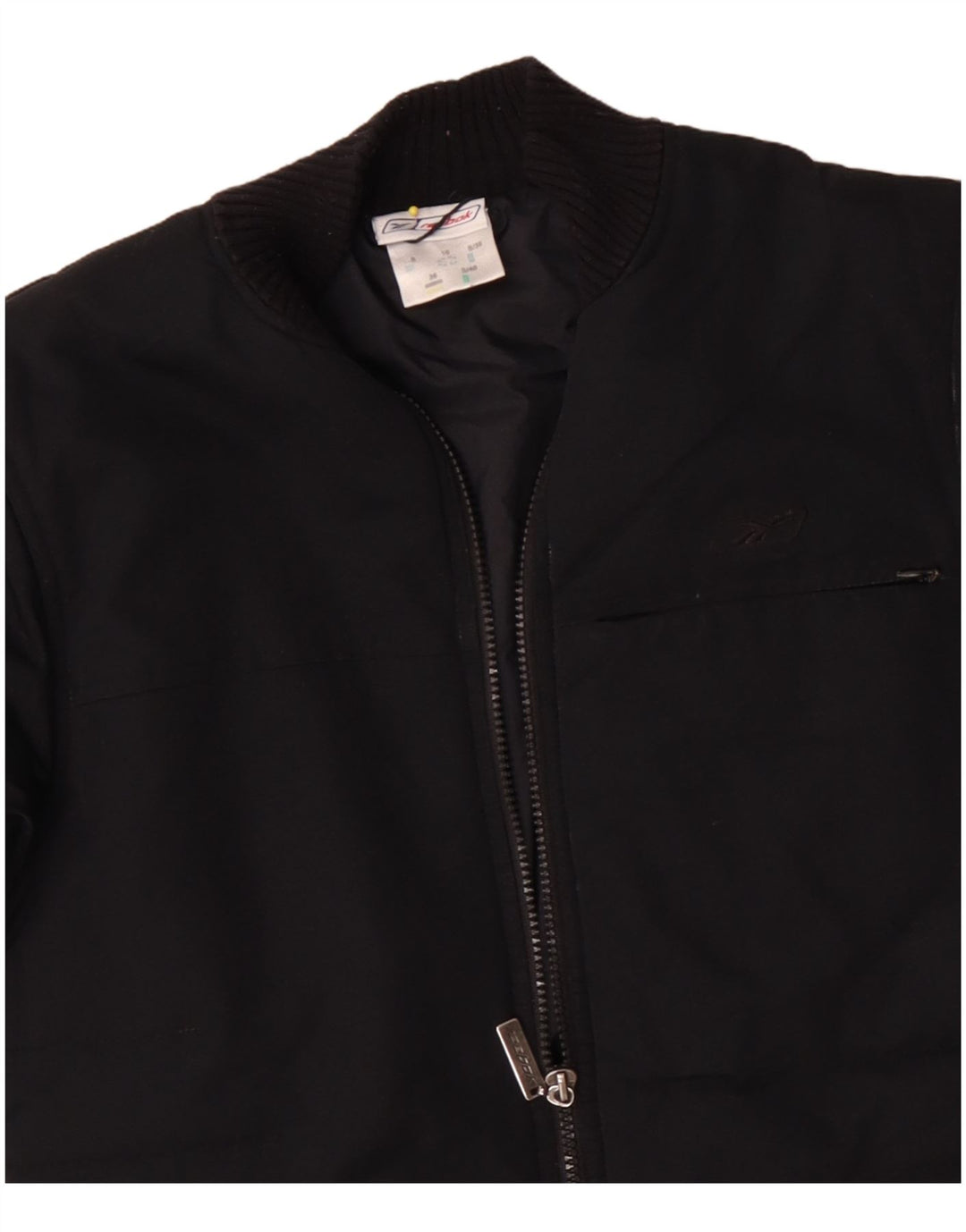 Reebok Abrigo acolchado extragrande para mujer UK 10 Small Black