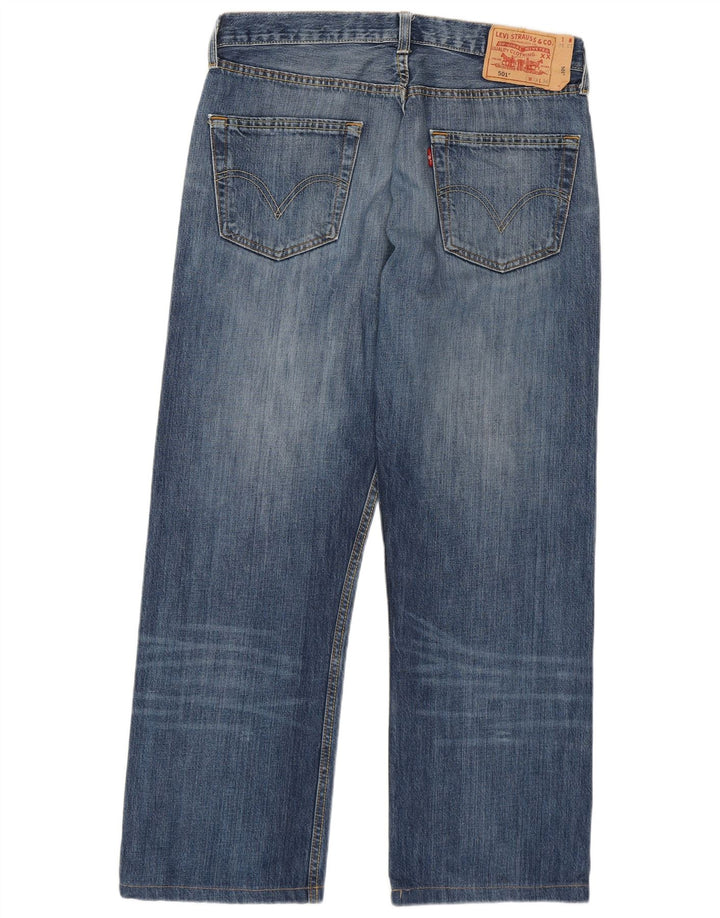 Levi's Hombre 501 Vaqueros Rectos W33 L27 Azul