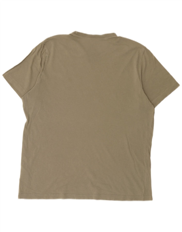 Nike - Camiseta para hombre, talla grande, color caqui, algodón