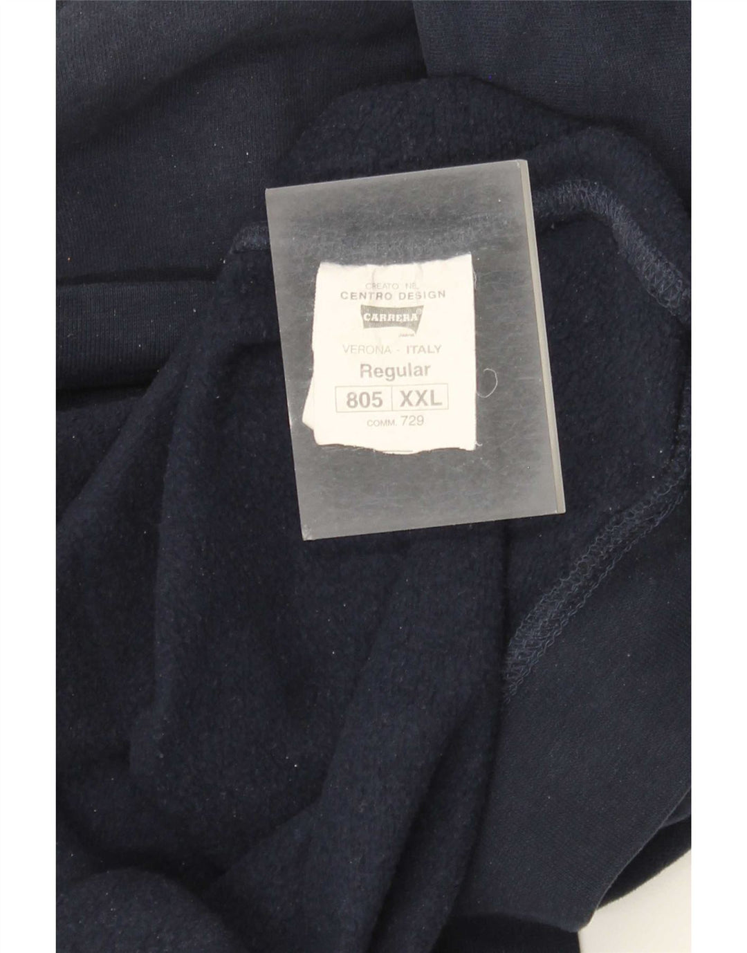 Carrera Sudadera gráfica para hombre Jumper 2XL Algodón azul marino