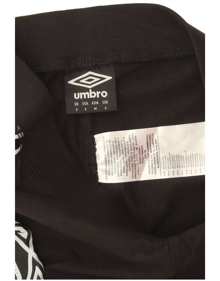 Umbro Leggings gráficos para mujer UK 10 Small Algodón negro