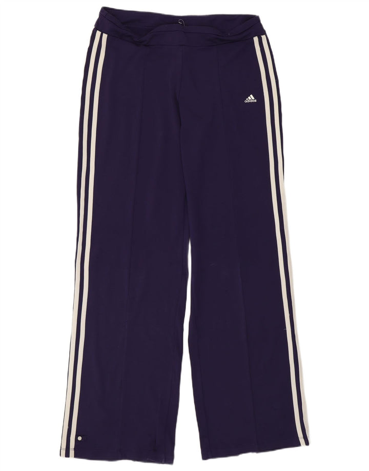 Adidas - Pantalones de chándal para mujer, talla 40, talla mediana, color azul marino, poliéster
