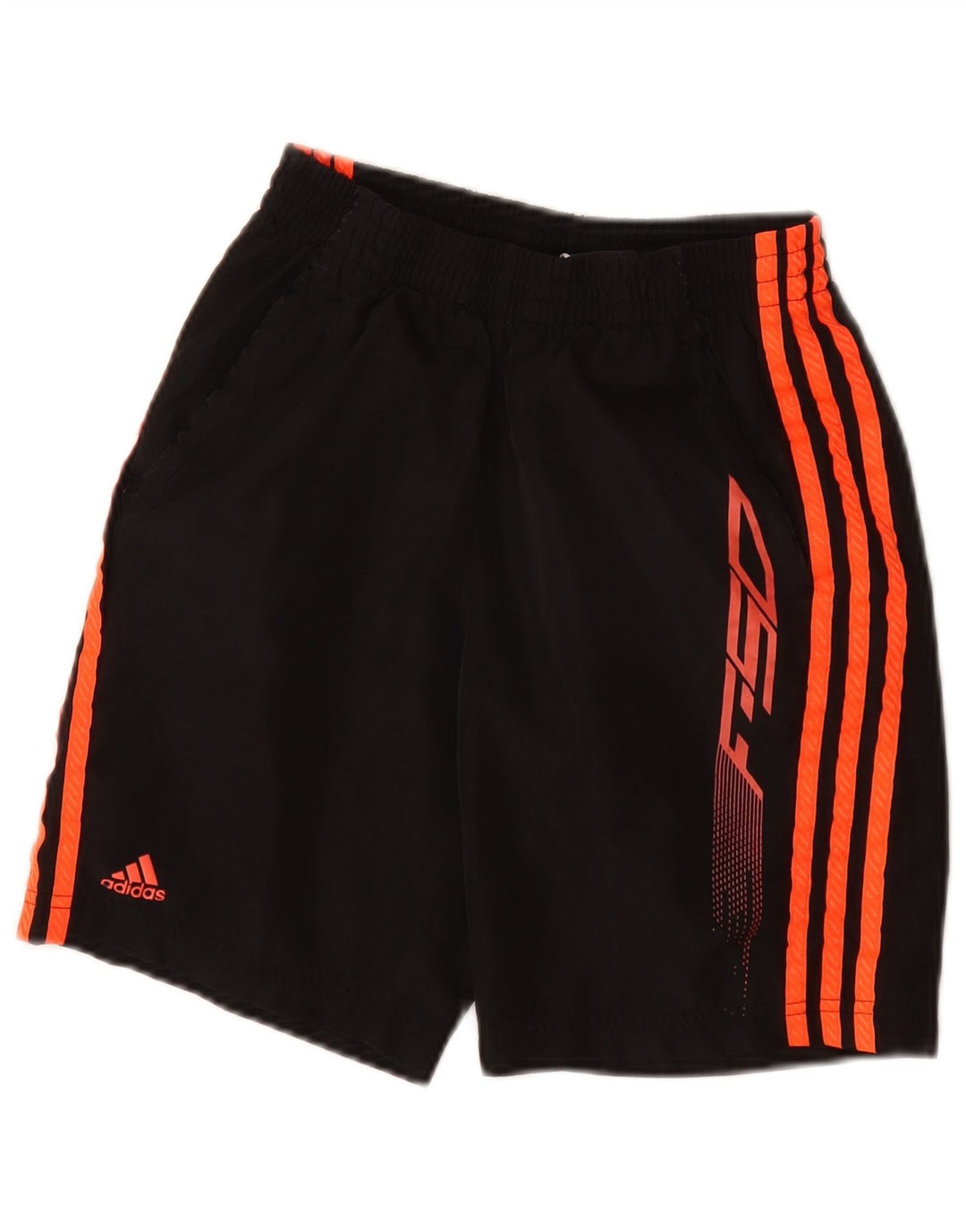 ADIDAS Pantalones cortos deportivos F50 Graphic para niños 11-12 años Negro Poliéster