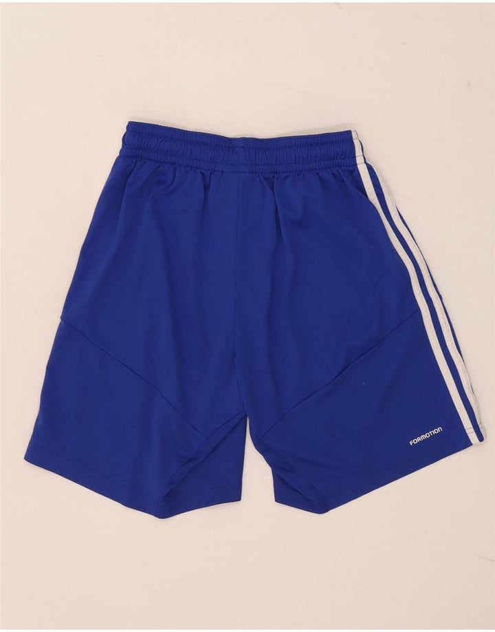 Adidas Mens Climacool Graphic Sport Shorts Pequeño Azul Poliéster