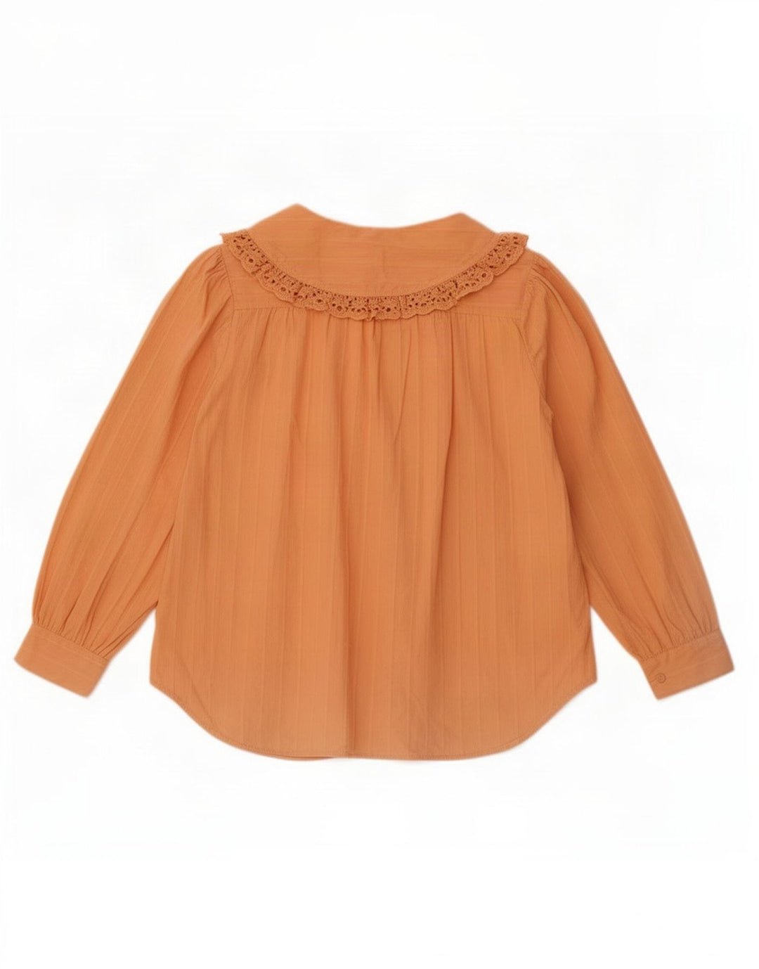 Zara Blusa Camisera Extragrande para Mujer UK 10 Small Naranja Algodón