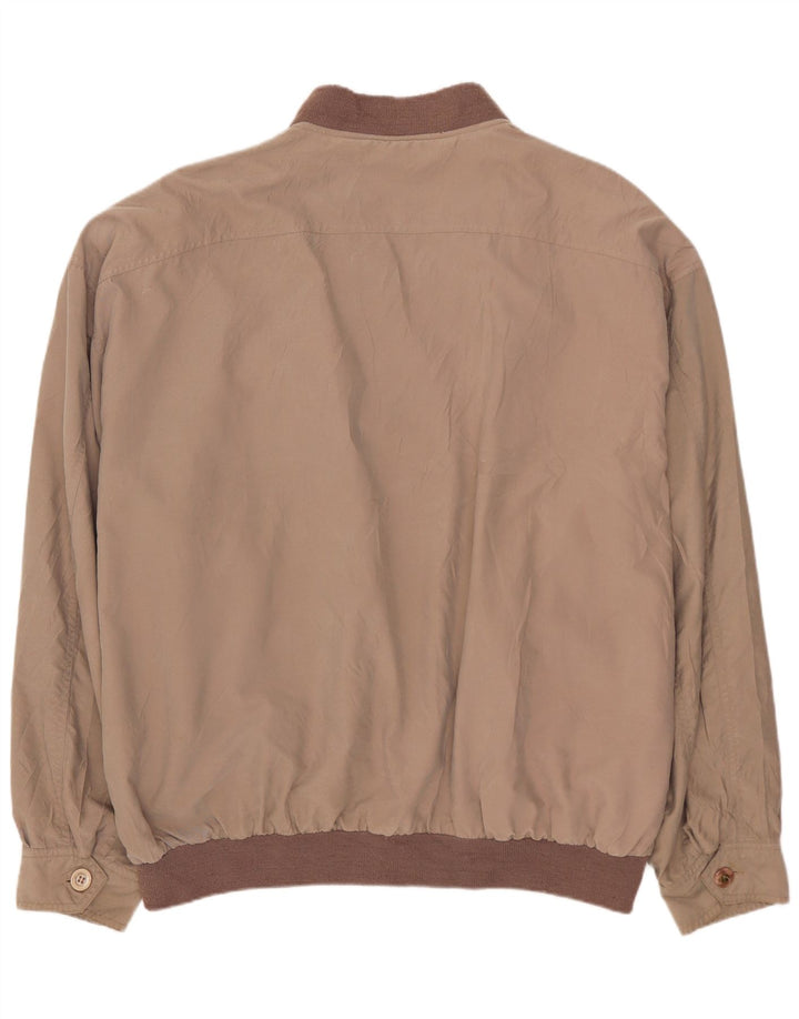 JEAN LEGALLI Chaqueta bomber holgada para hombre IT 54 2XL Poliéster gris