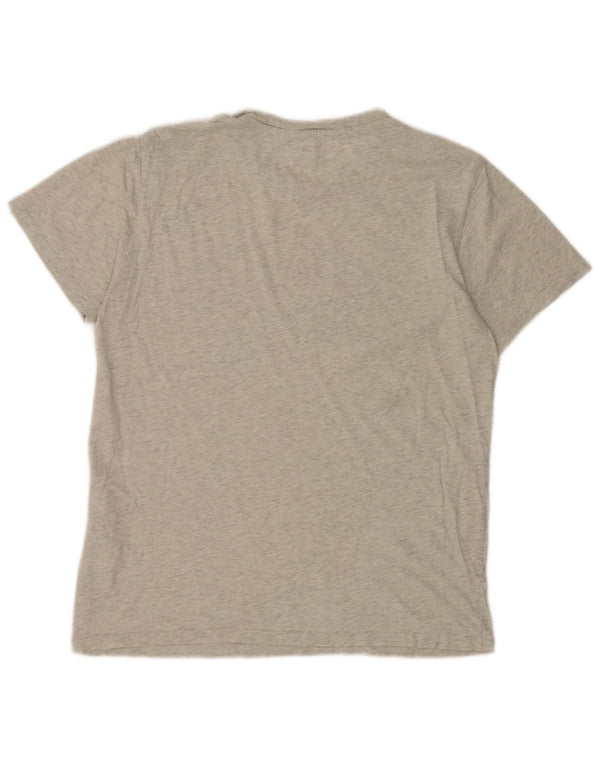 Levi's Camiseta gráfica para hombre Top de algodón moteado en gris medio