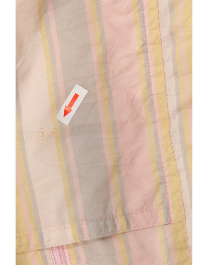 Mono De Esquí Colmar Mujer Con Capucha IT 42 Small Rosa Poliamida A Rayas