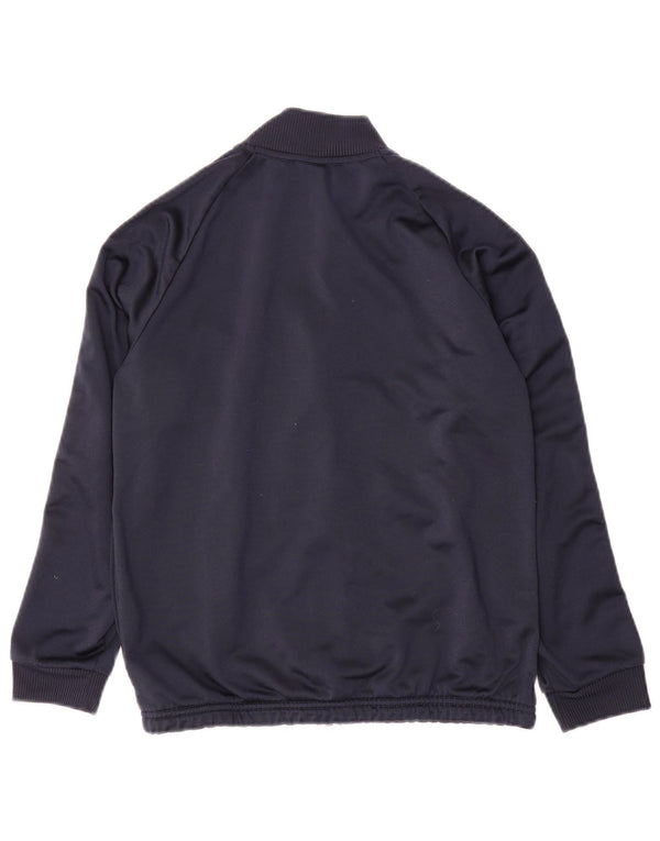 Adidas - Chaqueta de chándal para niño, 11-12 años, color azul marino