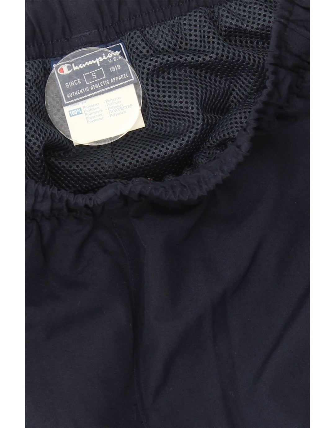 Champion Pantalón Cortavientos Para Hombre Pequeño Poliéster Azul Marino