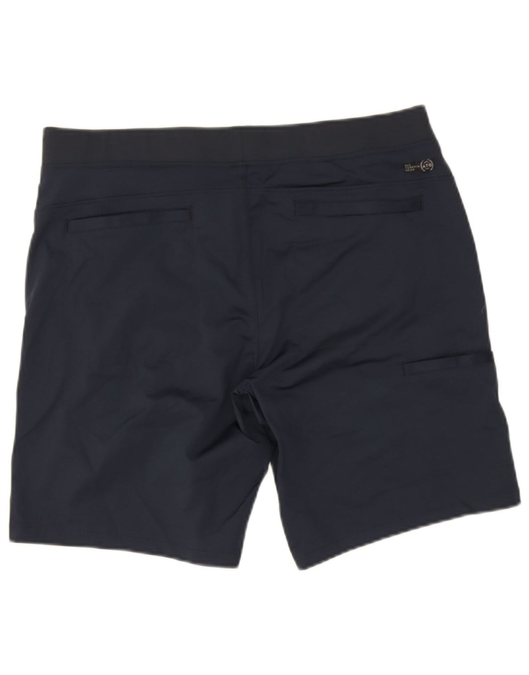Wrangler Pantalones cortos deportivos para hombre, tamaño grande, poliéster azul marino