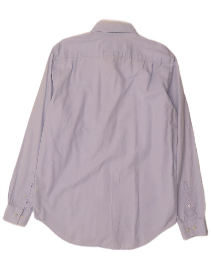 Camisa Lacoste para hombre de corte regular TALLA 41 16 Algodón azul grande