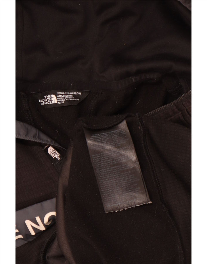 THE NORTH FACE Jersey con capucha gráfico para niños 14-15 años XL Negro