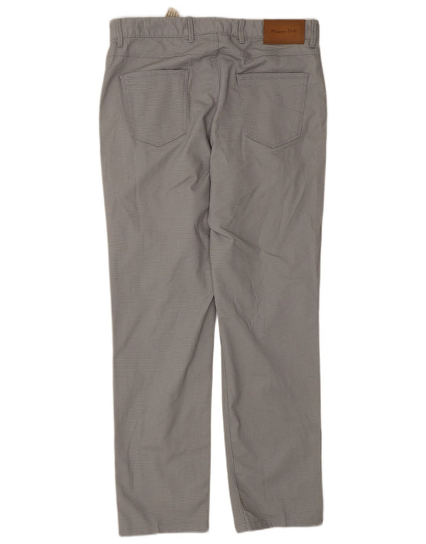 Pantalón Chino Massimo Dutti Hombre EU 40 Medium W31 L30 Gris Moteado