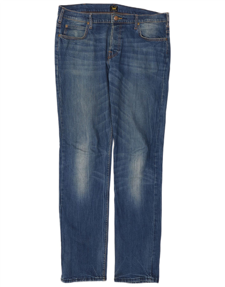 Lee Jeans Powell Slim para Hombre W36 L36 Algodón Azul