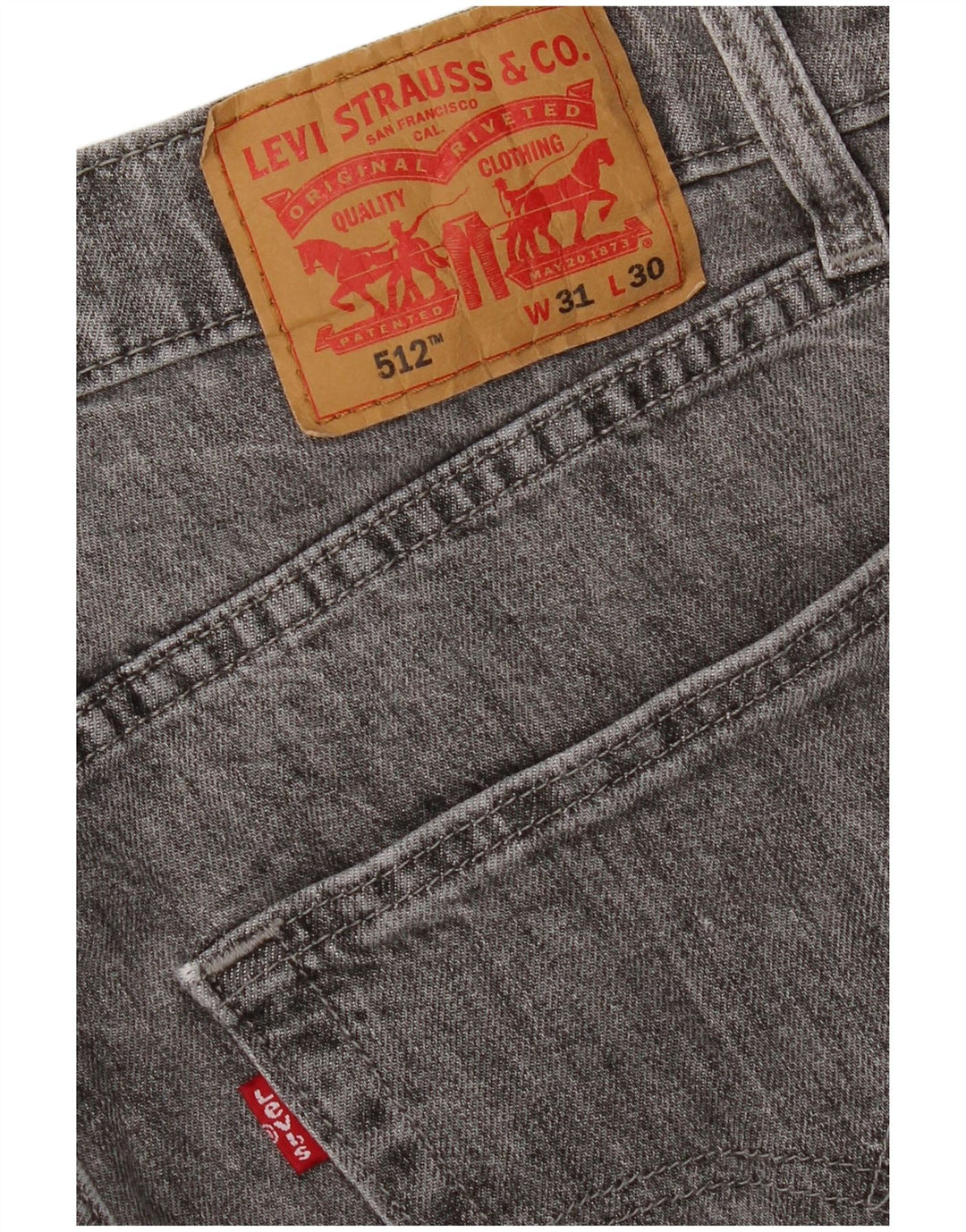 LEVI'S Jeans 512 Slim Tapered para Hombre W31 L30 Gris