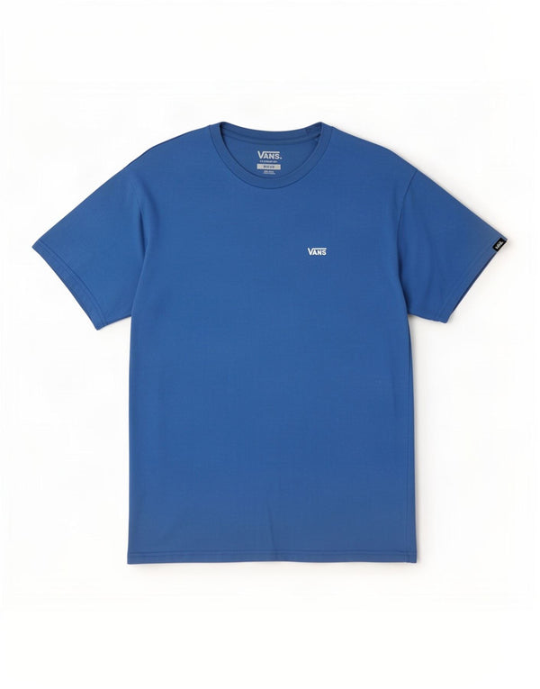 Vans Hombre Classic Fit Camiseta Top Algodón Azul Medio