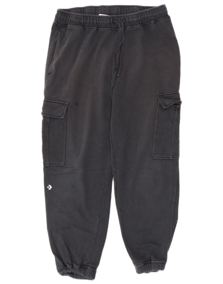 Converse Hombre Cargo Chándal Pantalones Joggers Medium Azul Marino Algodón