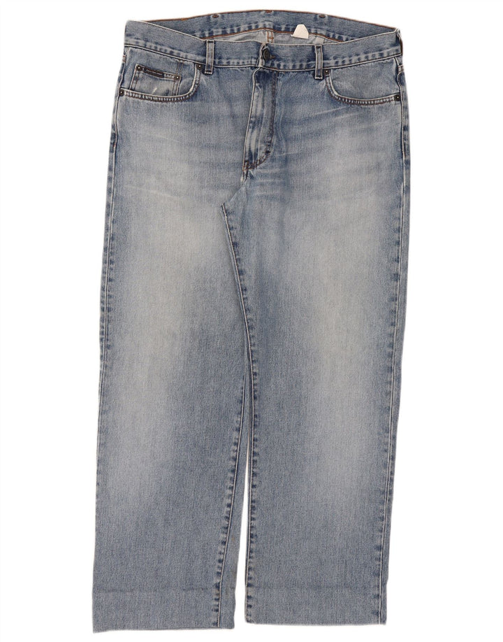 Vaqueros Rectos Calvin Klein Mujer W36 L28 Azul