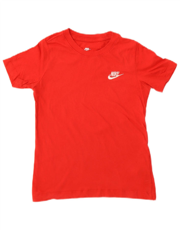 Nike Camiseta para niño Top 7-8 años XS Rojo Algodón