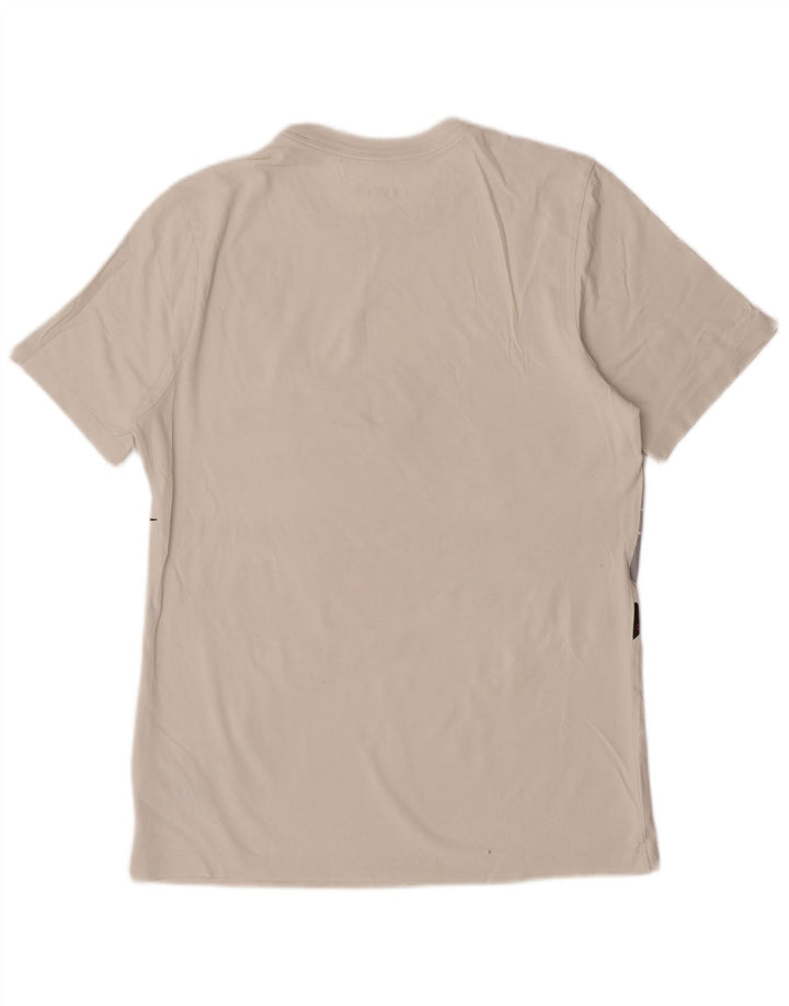 Jordan - Camiseta gráfica para hombre, parte superior de algodón blanco mediano