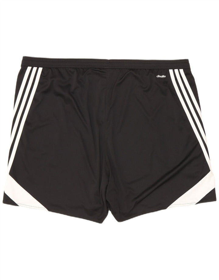 Adidas Mens Climalite Sport Shorts 2XL Negro Colorblock Poliéster