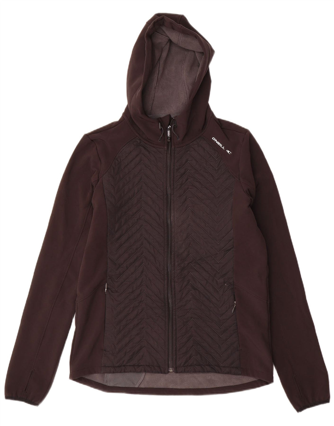 Chaqueta cortavientos con capucha para mujer O'Neill UK 44 Medium Black Colourblock