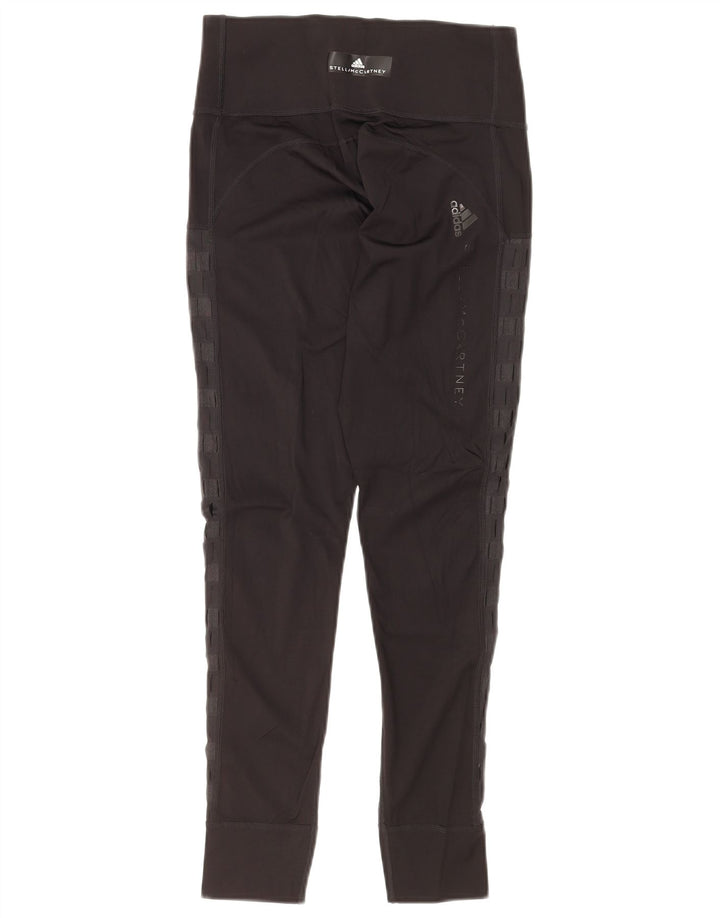 ADIDAS Leggings gráficos Stella McCartney para mujer Reino Unido 8 Pequeño negro a rayas