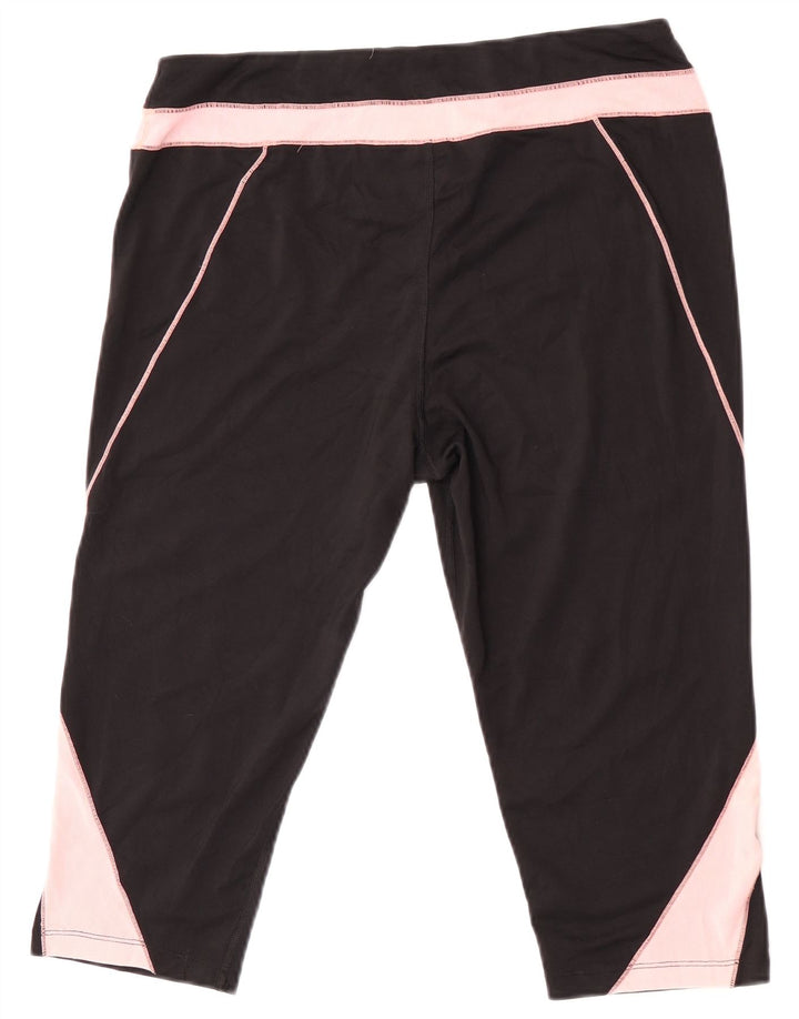 Fila Leggings capri para mujer UK 44 Poliéster color negro grande