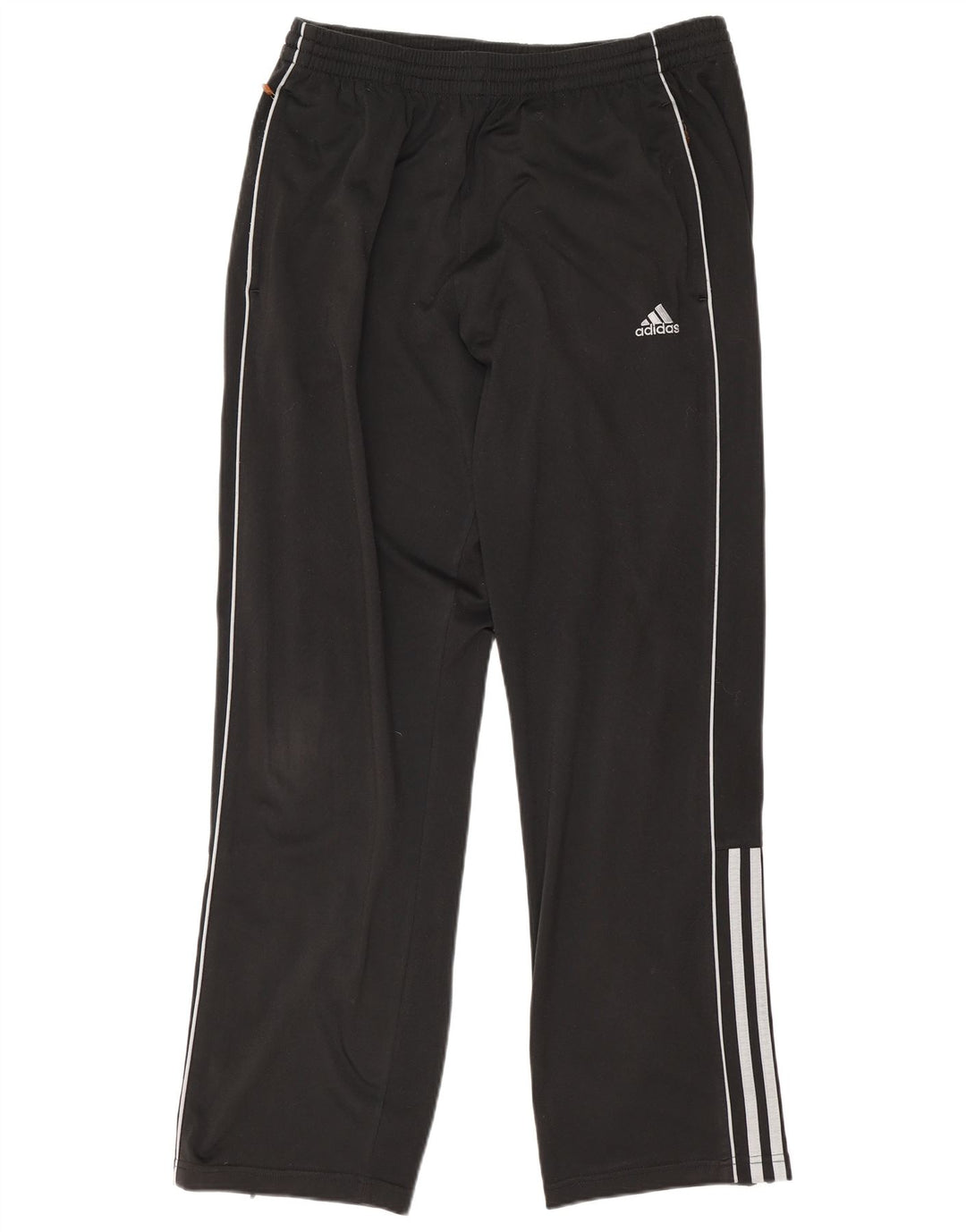 Adidas Pantalones de chándal para hombre UK 40/42 Medium Negro Poliéster