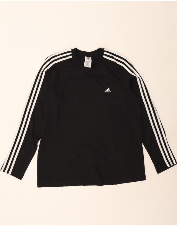 Adidas Camiseta Mujer Manga Larga ES 20/22 XL Negro Algodón