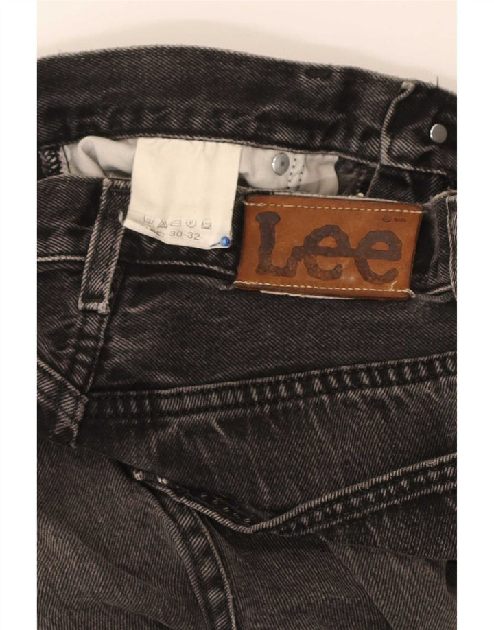 Vaqueros rectos Lee para hombre W30 L32 Black