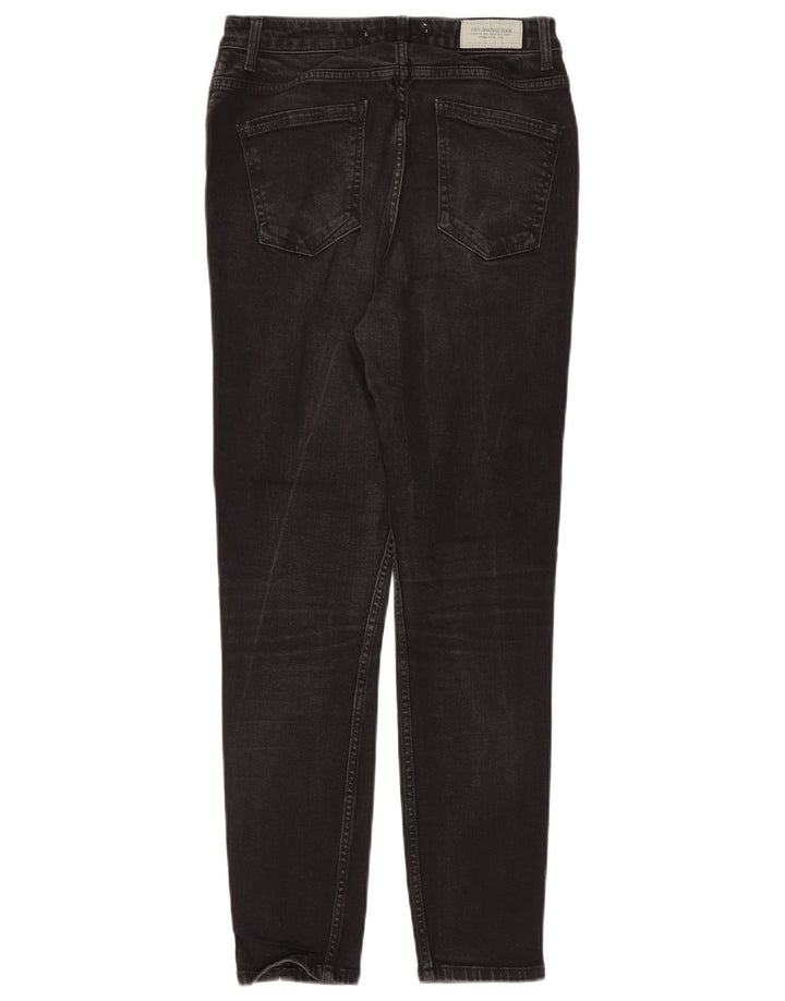 Zara Vaqueros Cónicos Para Mujer EU 40 Medium W30 L28 Negro