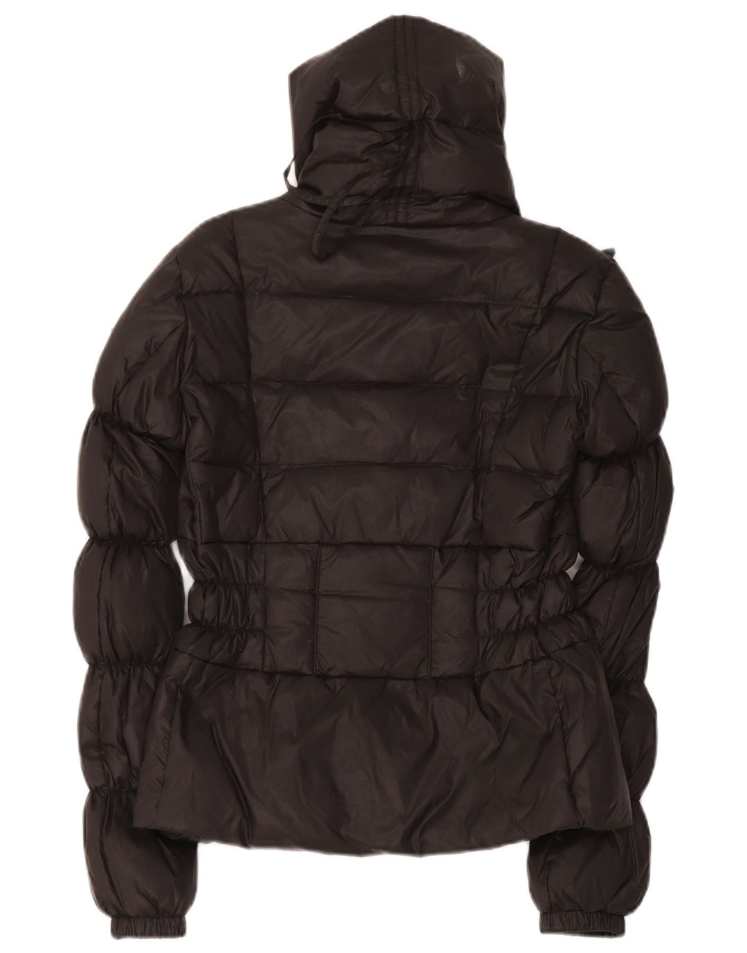 Guess Chaqueta Acolchada Mujer UK 44 Mediana Nylon Negro