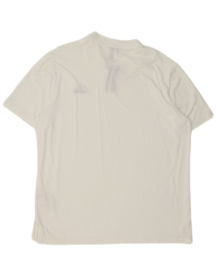 Polo Adidas Hombre XL Blanco Poliéster