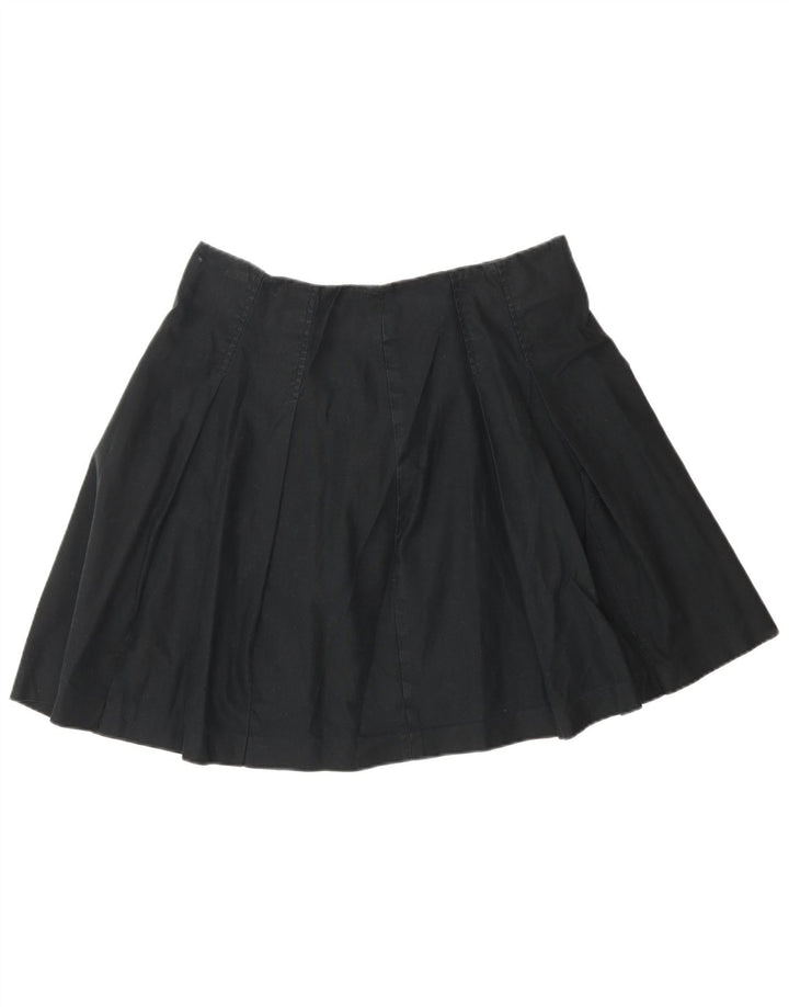 Mossimo Minifalda de cintura baja para mujer US 8 Mediana W32 Algodón negro