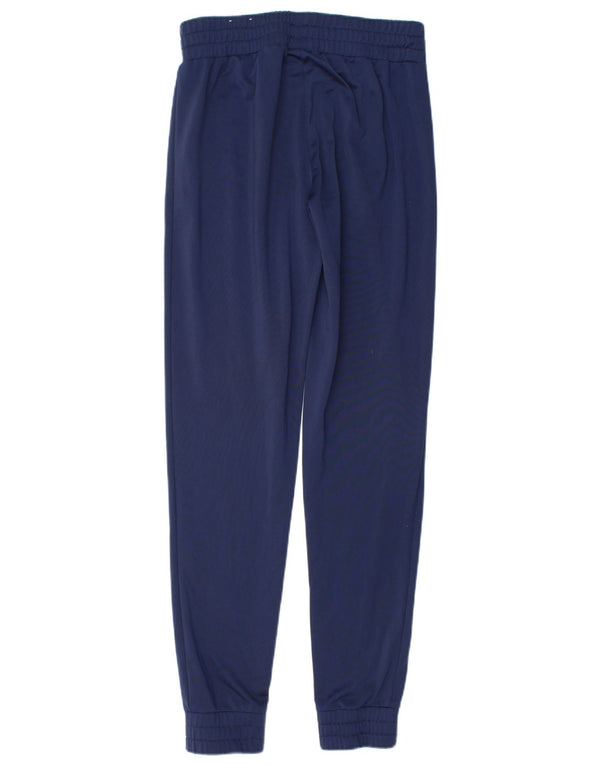 Puma Pantalones de chándal para mujer Joggers UK 10 Small Azul marino Poliéster