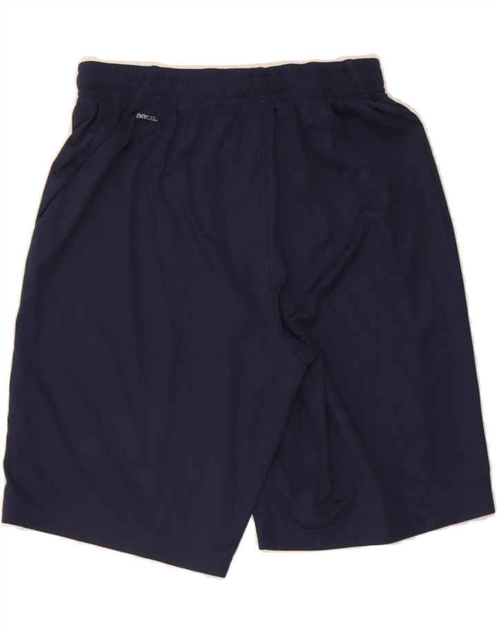 PUMA Mens Sport Shorts Small  Navy Blue Polyester Vintage Puma and Second-Hand Puma from Messina Hembry 