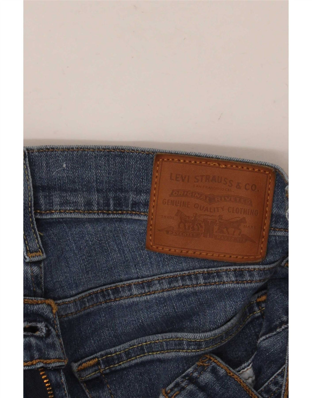 Levi's Vaqueros Slim Desgastados Mujer W26 L32 Azul