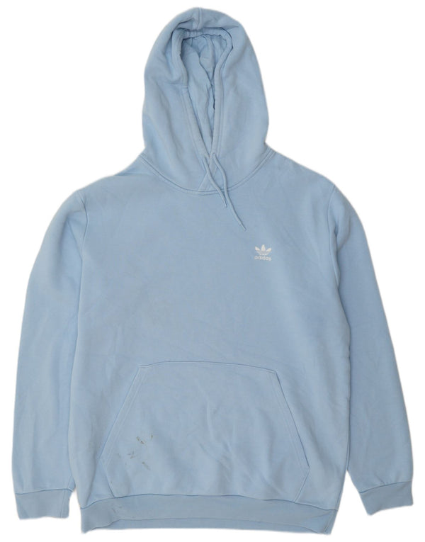 Adidas Hombre Sudadera Con Capucha Jumper XL Azul Algodón