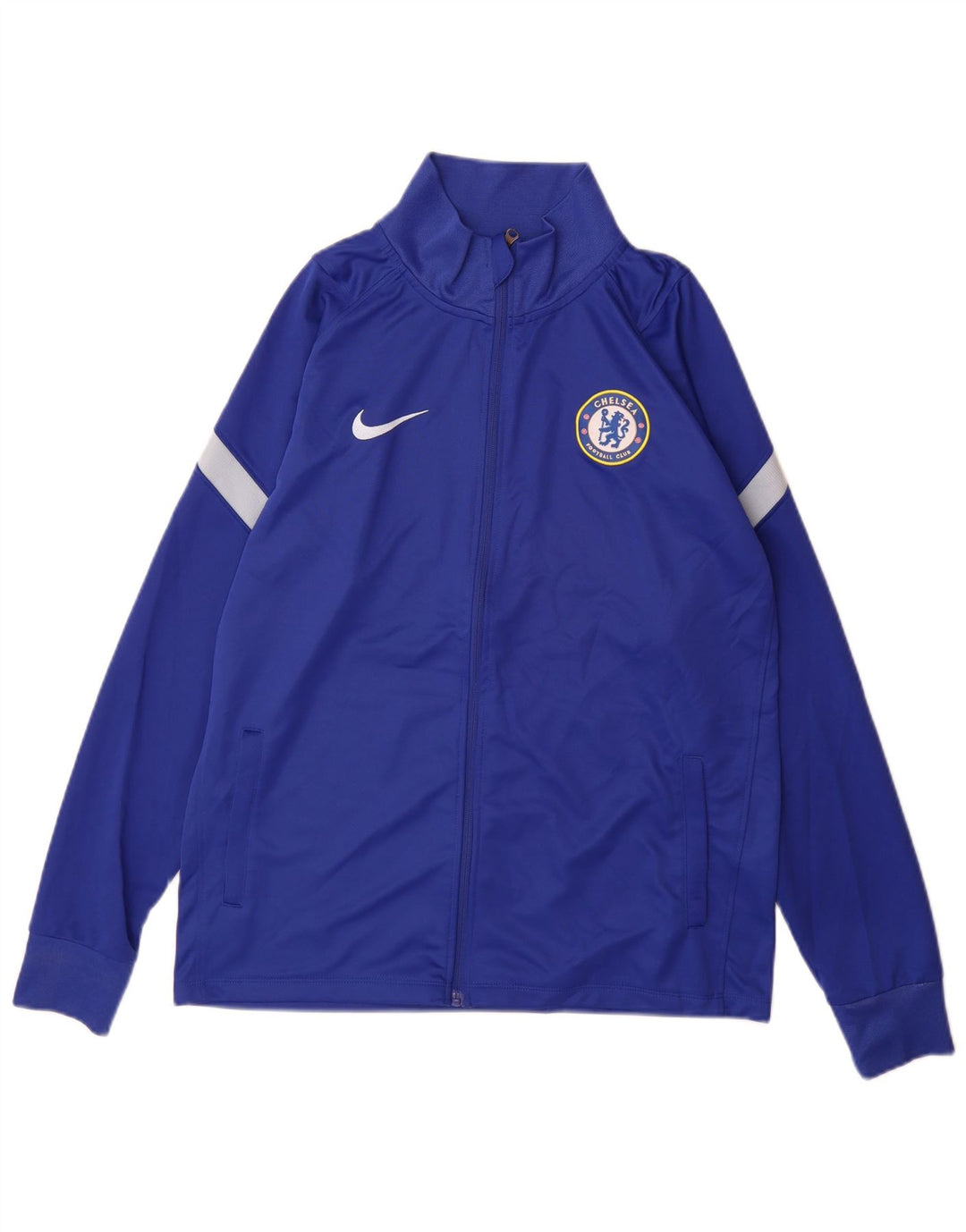 Nike Chelsea FC Chándal Top Chaqueta Azul Medio Colorblock Poliéster