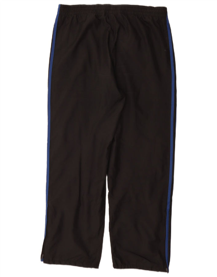 Adidas Pantalones de chándal para hombre UK 40/42 Medium Negro Poliéster