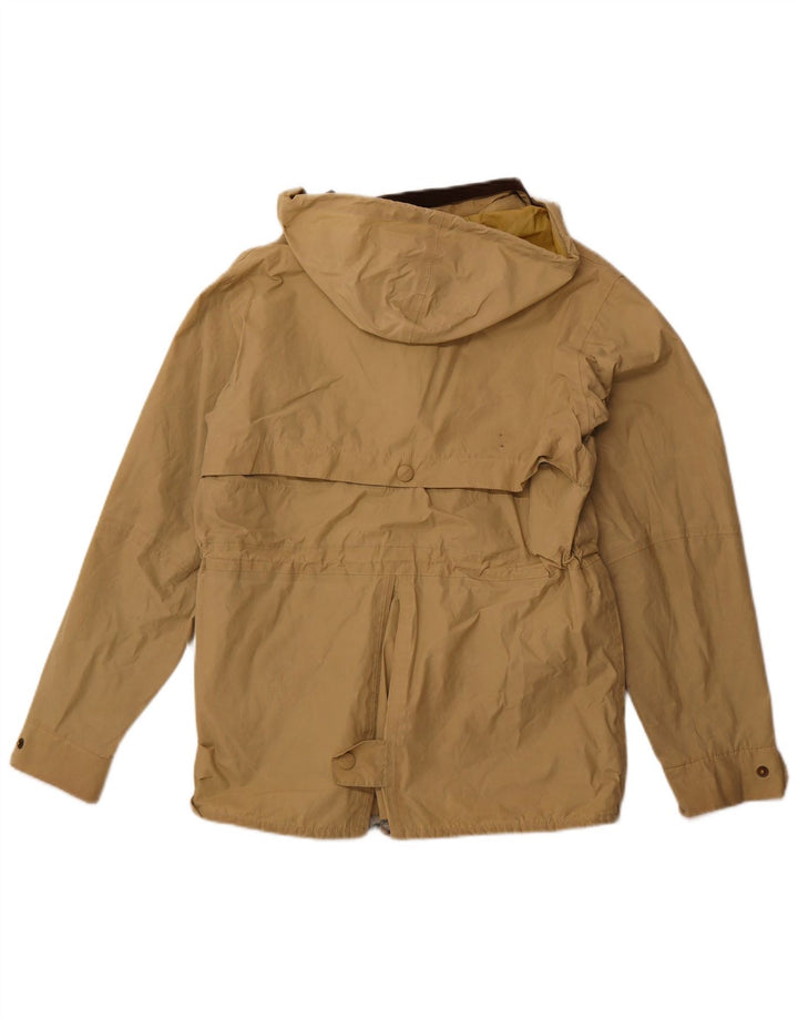 BARBOUR Chaqueta utilitaria con capucha para hombre UK 36 Small Beige Cotton