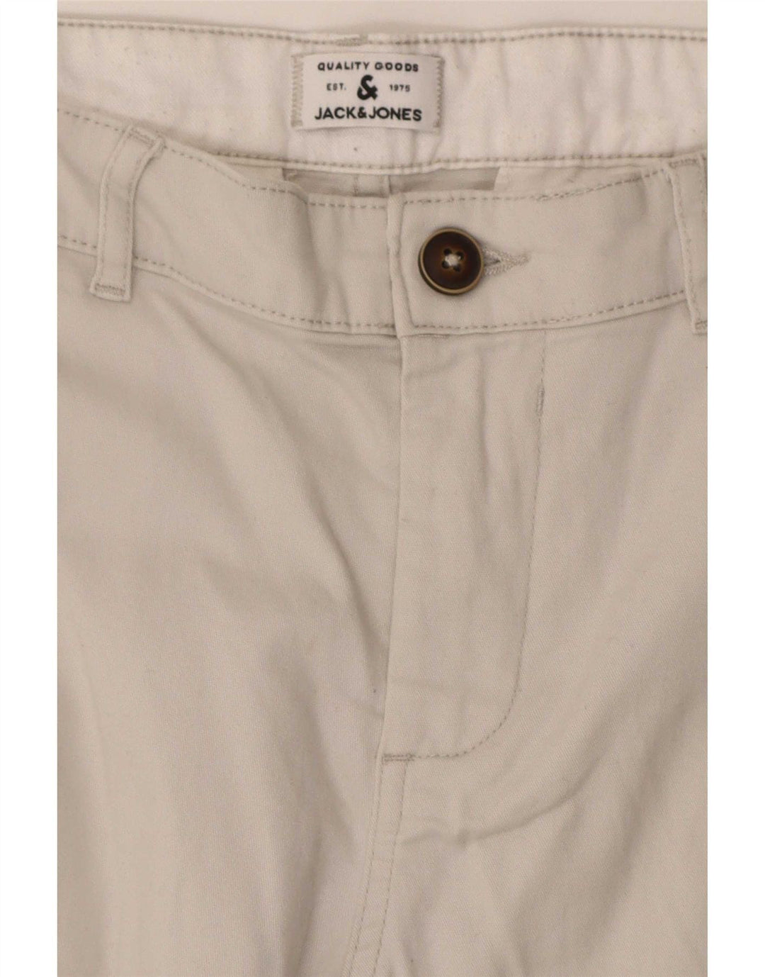 Jack & Jones Mens Cargo Shorts W34 Grande Beige