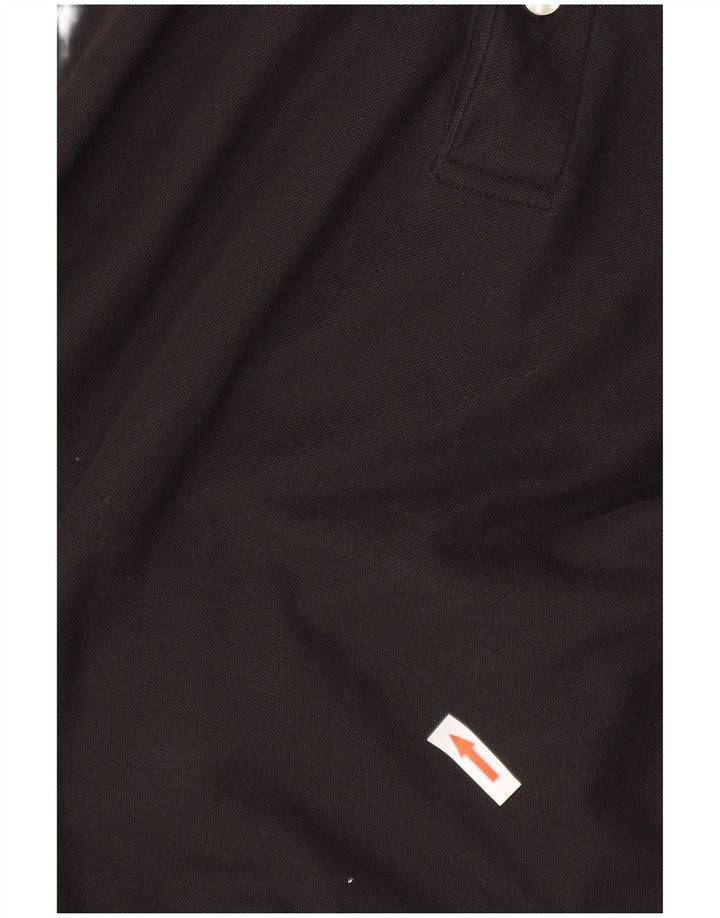 Izod Polo Hombre XL Algodón Negro